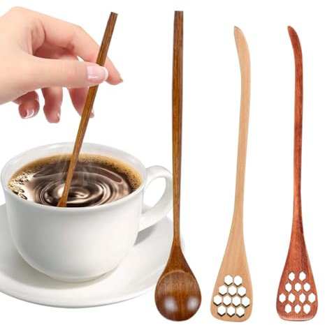 Casserole en bois pour miel, nid d'abeilles, pot de miel, cuillère à mélanger, agitateur, élégant pot de miel distributeur multifonctionnel pour vacances, familles et amis.