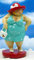 Pommerntraum ® | Dekorationsfigur Sammlerfigur Shopping-Queen Nana Lady Dame mollige Frau Topmodel Rubensfigur (türkis)