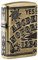 Zippo Ouijia Board Armor - Mechero de Bolsillo de latón Envejecido