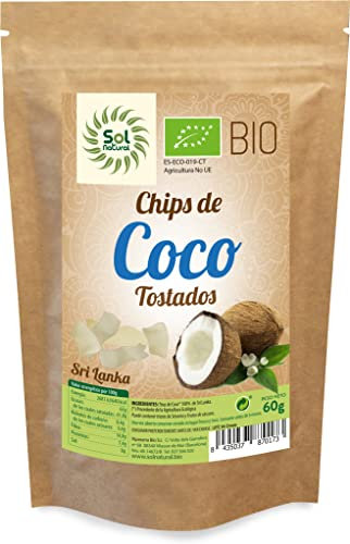 SOLNATURAL Chips TOSTADOS DE Coco Bio Sri Lanka 60 g