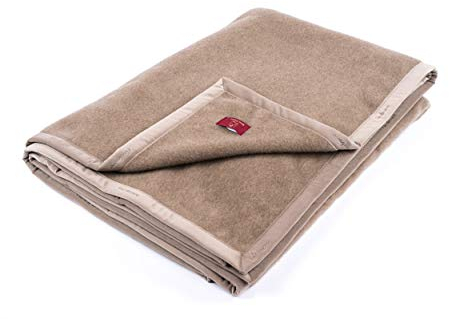 Ritter Decken Wolldecke Kaschimoon 100% 150 x 220 (ungefärbten) feinstem Kaschmir in mongolgrau. Die Kaschmirdecke ist weich, warm und kuschelig. Die Wohndecke ist hochwertig verarbeitet.