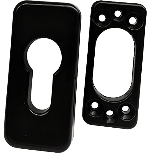 Lot de 10 embouts ovales pour persiennes en nylon.