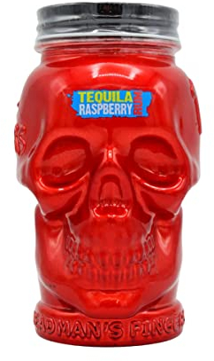 Dead Man's Fingers Tequila Raspberry Rum Skull Limited Edition 50cl