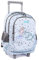 seastig Rollrucksack für Kinder Rollrucksack 18 Doppelgriff Rucksack mit Rädern Kinder Gepäck Tasche, Barbie, 18 inch, Kinder Rollrucksack