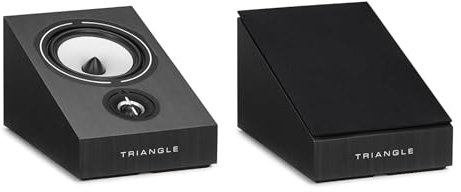 Triangle - BOREA BRA1 - Enceinte d'Effets 3D Home-Cinéma - Compatible Atmos/DTS: X/Auro 3D – Polyvalence Atmos & Surround - Rendement 89 DB/W/m - 206 x 180 x 300 mm - Noir (Paire)