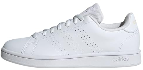 Adidas Damen Advantage Base Court Lifestyle Shoes, Cloud White/Cloud White/Bliss Orange, 38 EU