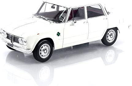 Norev kompatibel mit Alfa Romeo Giulia TI Super 1963 weiß Modellauto 1:18