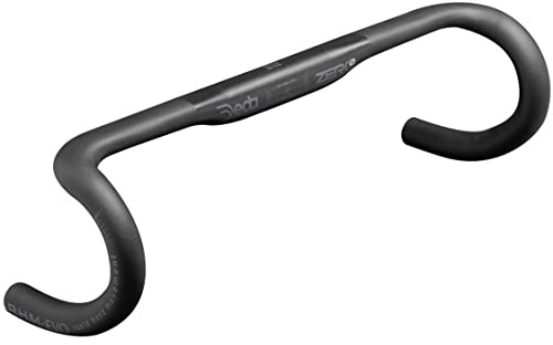 Deda Elementi Zero2 DCR RHM-Evo Drop Handlebar, PoB (Polished on Black), 44cm