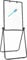 Stagecaptain WB-9060 BK Tableau blanc magnétique pivotant effaçable - Sur les deux faces - Double face cadre hauteur réglable - Marqueurs/Aimants/Effaceur Inclus - 170 x 72 cm