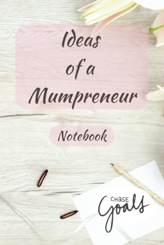 Ideas of a Mumpreneur: Handy notebook with inspirational words, lovely gift for any inspiring mumpreneur, working mum.