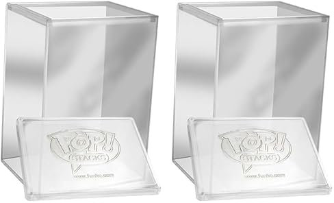 Funko POP! Premium - Premium Protector Display Cases POP! Collectable Vinyl Figures - Durable, Crystal Clear, and Stackable Storage (Pack of 2)