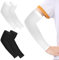 2 Pares Mangas de Brazos para Niños Mangas de Brazo Protección Solar Anti UV Manguitos Ciclismo Running Compresión para Niños Niñas