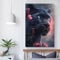 Kunstdruck „The Pink Black Panther“, Leinwand-Wandkunst, Bilder für Wohnzimmer und Schlafzimmer, Drucke für besondere Anlässe, 50 x 75 cm