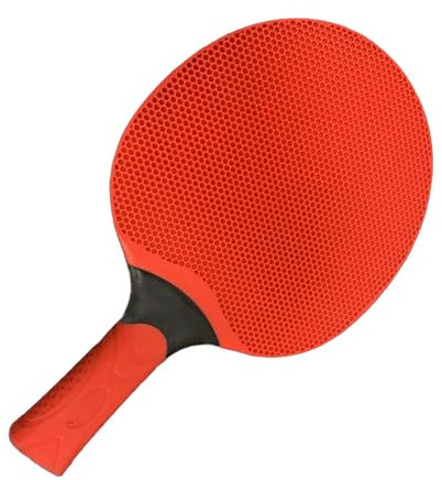 Xuancai PingPong Paddel mit komfortablem Griff, tragbares Tischtennis-Paddel, Gummi, Tischtennisschläger für drinnen und draußen