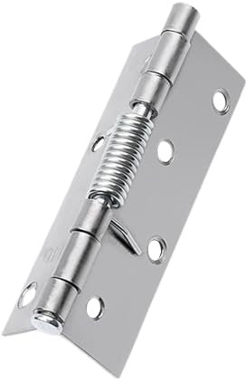 Cerniera per porta a molla, cerniere per porte caricate a molla, cerniere in acciaio inox per porte, forte capacità di carico, chiudiporta automatica per guardaroba interno camera da letto