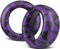 SOULWIT Cuscinetti Auricolari Ricambio per Sony per PlayStation PS5 Pulse Elite Wireless Cuffie, Cuscinetti Auricolari con Morbida Pelle Proteica, Schiuma Antirumore - Pulse Elite PL Viola Nero