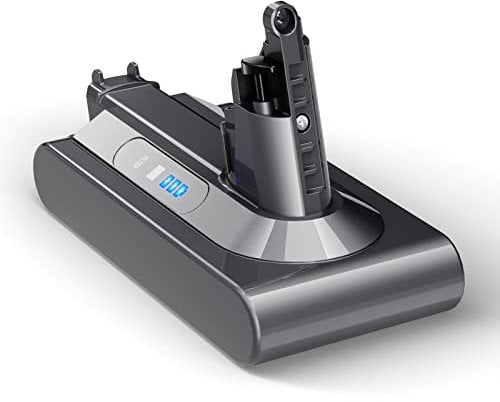 Batteria per Dyson V10, Keenstone 6500mAh Dyson V10 SV12 Batteria per Cyclone V10 Animal V10 Absolute V10 Motorhead V10 Fluffy Aspirapolvere