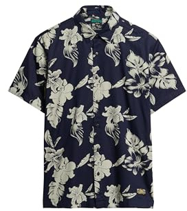 Superdry Herren Hemd mit Hawaii-Print