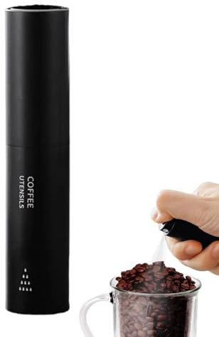 Generic Black Coffee Spray Bottle - 36ml, Aluminium, Leak Proof, Refillable, Fine Mist Sprayer, Coffee Bean Atomizer, Plant Misting, Perfume