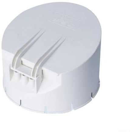 Clapet anti-retour en PVC anti-odeur pour tuyau de drainage 50-160 mm anti-insectes pour canalisations de sol de jardin (160 mm)