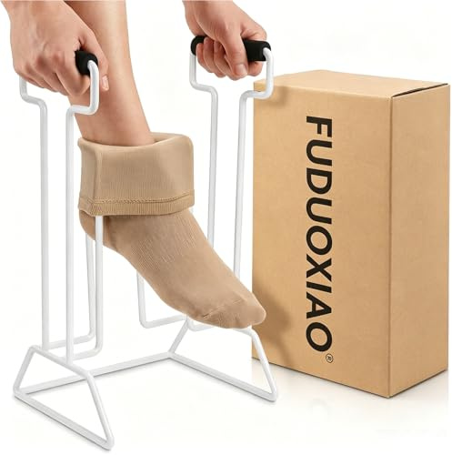 Aide à l'enfilage Enfile bas de contention, Enfile chaussette, Chaussettes de Contention, Enfile-Chaussettes pratique pour seniors – Appareil pour enfiler les bas de contention facile à utiliser