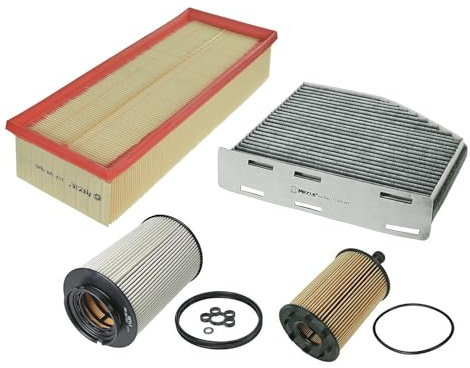 MEYLE Filter-Satz | Kompatibel mit: AUDI A3, A3 Cabriolet, A3 Sportback, SEAT ALTEA, ALTEA XL, LEON, TOLEDO III, SKODA OCTAVIA II