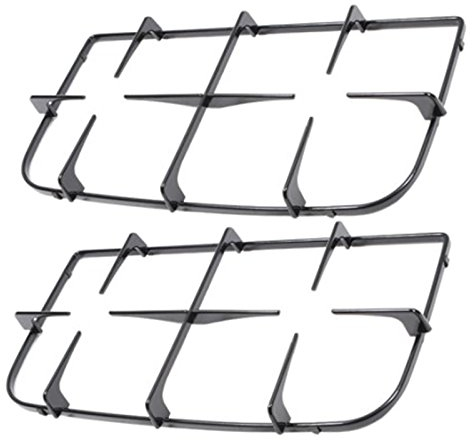 SPARES2GO Double Pan Support for Ariston Oven Cooker Hob (Pack of 2, 440mm x 223mm)