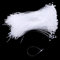1000x Sicherheitsfäden Loop Pins Loop Ring Fäden Faden für Etiketten, 230mm / 130mm / 80mm - Weiß 8cm
