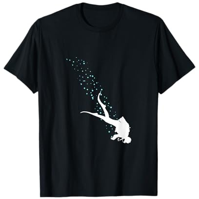 Unterwasser Taucher Tauchen Schwimmen Meer Scuba Geschenk T-Shirt