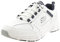 Skechers Oak Canyon Redwick Herren Trainer, White Leather Synthetic Textile Navy Trim, 43 EU