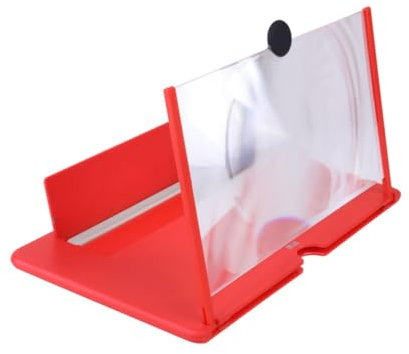 ibasenice Amplificador De Teléfono Móvil Lupa De Pantalla Amplificador De Vídeo para Películas Prueba De Radiación Lupa De Pantalla De Teléfono Móvil