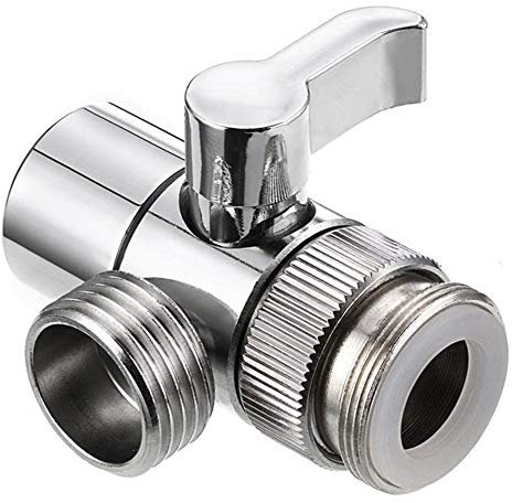 OSISTER7 - Válvula de inversor para grifo de ducha de aluminio para cocina o baño, adaptador mental para grifo monomando