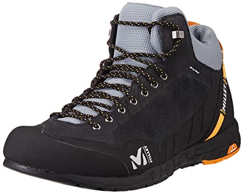 Millet Herren AMURI Leather MID M Walking Shoe, Dark Grey, 46 EU