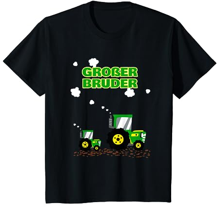 Großer Bruder Kinder Traktor Jungen Geburt Geschenkidee T-Shirt