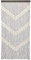 JVL Provence Hanging Wooden Beaded Door, Chevron Curtain Screen, 90cm x 180cm Approx, Multi, 90 x 180cm