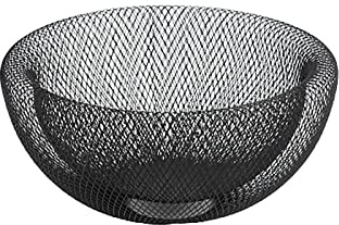 Werner Voß GmbH Bol Maze, en métal, noir, 29,5 x 14,5 cm.