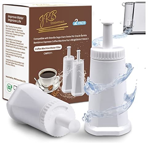JRB Essentials | Water Filter for Coffee Machine Sage Claro Swiss Breville Espresso Oracle Barista Bambino Expresso | Compatible with SES BES008 SES875 SES880 990/980/878/875/880/920/810