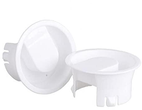 2 Unids Vidrio Lanza De Agua Tapa De Plástico Anti-Polvo Resistente a Los Tapones para Bebidas Jarra De Vidrio De Vidrio Jarra De Vidrio