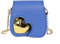 IKAAR Kleine Tasche Damen Handtasche Damen Kleine Citytasche Schultertasche Multifunktionale Umhängetasche Münzbörsen für Münze Kleingeld Lippenstick Blau