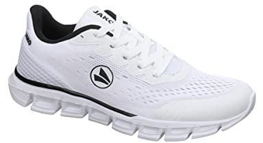 JAKO Freizeitschuh Base Mesh Sneaker Weiss, 45 Herren