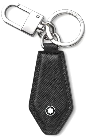 Montblanc MB Sartorial Key Fob Diamond BK Schlüsselanhänger, Unisex, Erwachsene, Schwarz (Schwarz), Einheitsgröße