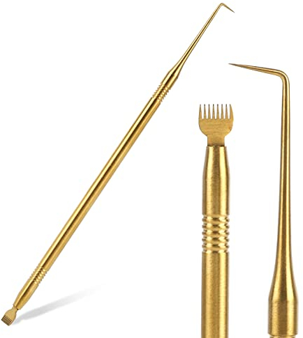 Wimpernkamm Wimpernlifting Werkzeug Wimpern Bürste Wimpernlifting Kamm Edelstahl Wimpernlifting Seperator Mascara Wimperntrenner Lash Lift Zubehör für Wimpernverlängerung