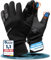MIVELO Fahrradhandschuhe Herren & Damen mit Ergo-PAD Winterhandschuhe Touchscreen wasserfest & Winddicht Handschuhe Fahrrad Winter (S, schwarz)