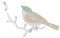 MAYJOYDIY Rhinestone Iron-on Patch Strass Aufbuegler Vogel Auf Ast 29.7x21cm Glitzernder Strass Aufnäher Für T-Shirt Dekor Kleidungsreparatur Applikation