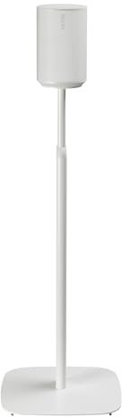 Mountson Premium Adjustable Floor Stand for Sonos Era 100 & 300 - Pair (Black)
