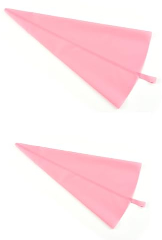 20 inch Piping Bags Reusable, 2 Pcs Silicone Pastry Bags Set, Cake Decorating Tools for Cookies Chocolate Cupcake, Silicone Icing Piping Bags, DIY Kitchen Tools