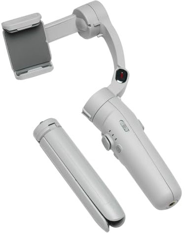 Osmond Gimbal de 3 ejes antivibración, estabilizador de mano, seguimiento inteligente, cardán plegable con trípode para teléfono Vlog/Video
