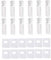 Vertikale Jalousien Tabs Stamm Ersatz Clips gebrochen vertikaler Blinds Reparaturkit vertikaler Blindstamm Ersatz vertikaler Blinds Zubehör