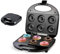 FEVKFTXF Doughnut Maker, Mini Baking Machine, Black