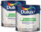 Satinwood Paint For Wood And Metal | Dulux Quick Dry Satinwood | Pure Brilliant White 5L | Suitable for a wide variety of Surfaces | 2 x 5L tins